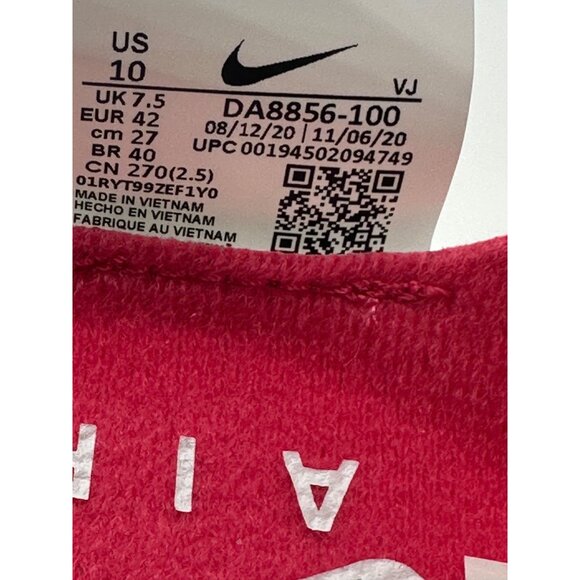 Nike Air Max 90 III Womens Gym Shoes White Red Blue Coral DA8856-100 NEW Size 10 - Picture 11 of 12